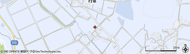 兵庫県加古川市志方町行常367周辺の地図