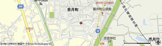 兵庫県小野市垂井町2011周辺の地図
