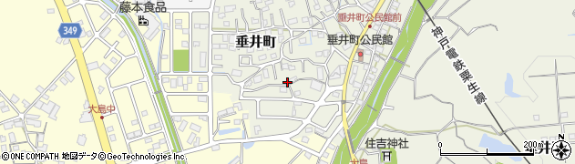 兵庫県小野市垂井町686周辺の地図