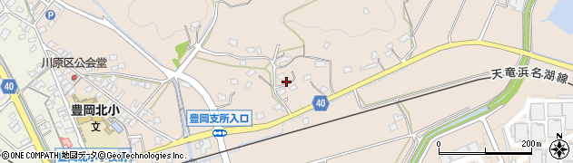静岡県磐田市下野部815周辺の地図
