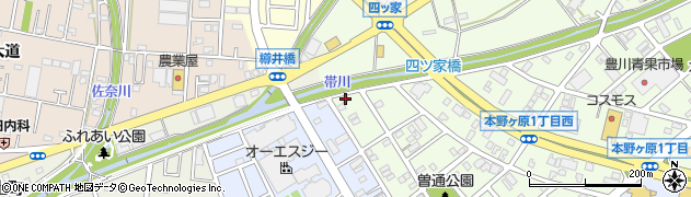 愛知県豊川市東曙町202周辺の地図
