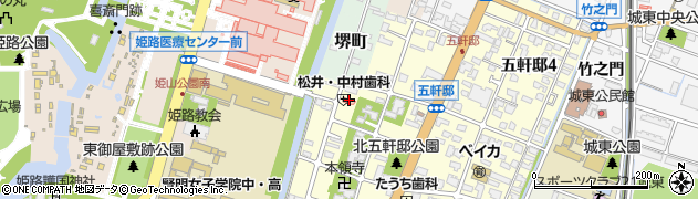 松井・中村歯科医院周辺の地図