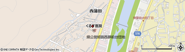 兵庫県姫路市広畑区西蒲田35周辺の地図