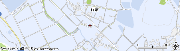 兵庫県加古川市志方町行常364周辺の地図