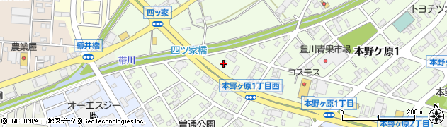 トヨタレンタリース名古屋豊川インター店周辺の地図