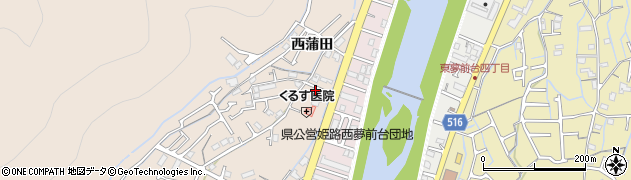 兵庫県姫路市広畑区西蒲田34周辺の地図