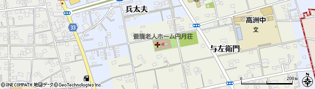 静岡県藤枝市与左衛門234周辺の地図