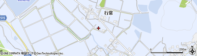 兵庫県加古川市志方町行常363周辺の地図