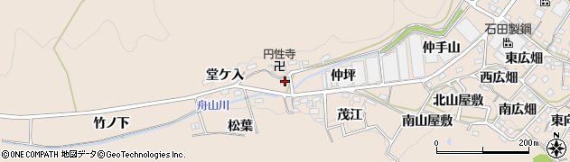 愛知県額田郡幸田町深溝浅井戸6周辺の地図