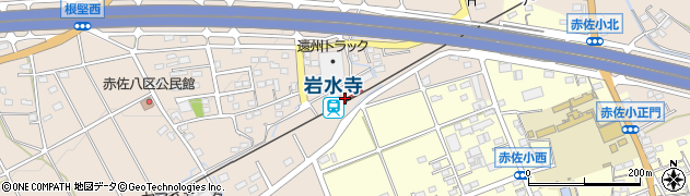 岩水寺駅周辺の地図