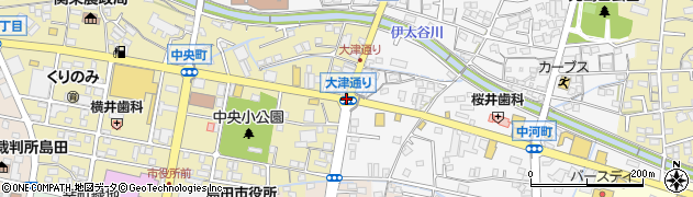 大津通り周辺の地図