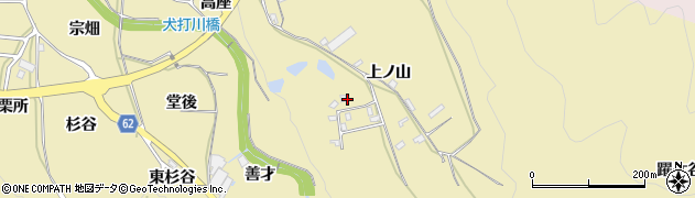京都府宇治田原町（綴喜郡）南（上ノ山）周辺の地図