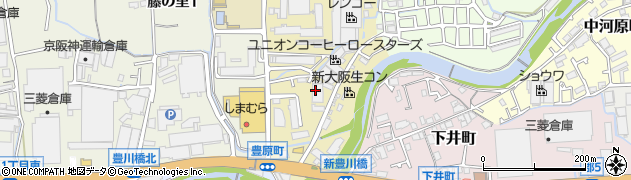 那賀都工業株式会社　大阪工場周辺の地図