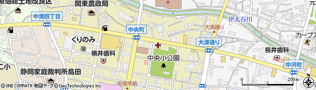 ホンダ　島田販売周辺の地図