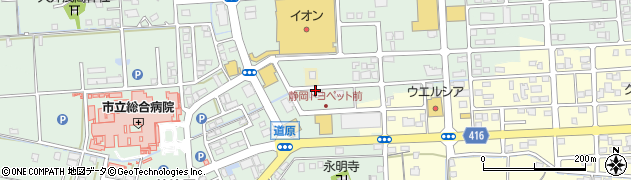 太陽建機レンタル株式会社　焼津支店周辺の地図