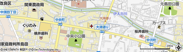 岩倉製茶直売店工場周辺の地図