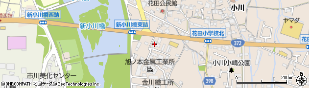 兵庫県姫路市花田町小川975周辺の地図