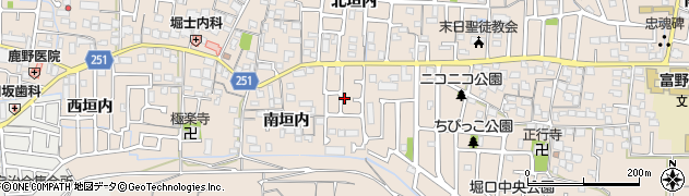富野南垣内第1幼児公園周辺の地図