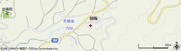 愛知県蒲郡市豊岡町国坂15周辺の地図