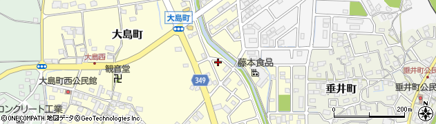 兵庫県小野市大島町1638-10周辺の地図