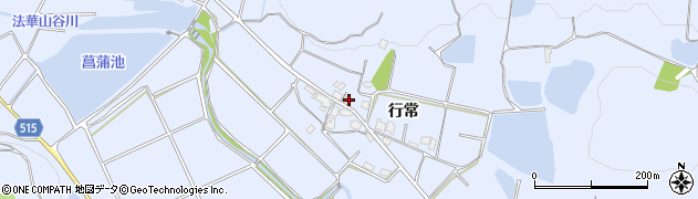 兵庫県加古川市志方町行常330周辺の地図