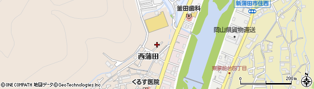 兵庫県姫路市広畑区西蒲田17周辺の地図