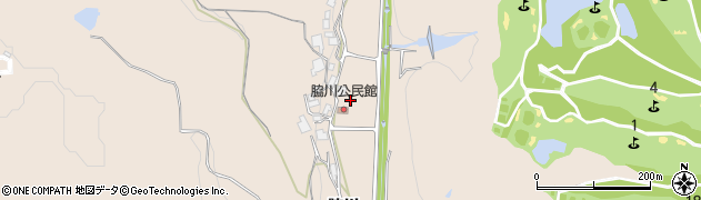 兵庫県三木市細川町（脇川）周辺の地図