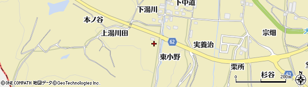 京都府宇治田原町（綴喜郡）南（西小野）周辺の地図