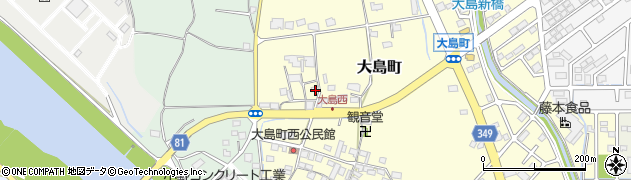 兵庫県小野市大島町223周辺の地図