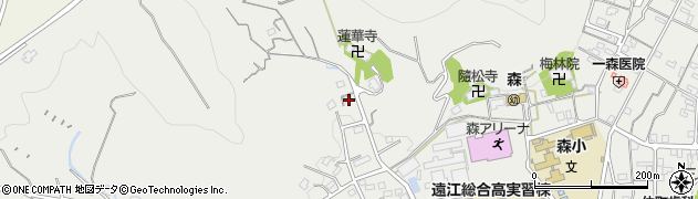 静岡県周智郡森町森2152周辺の地図