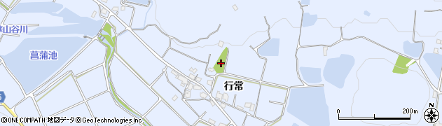 兵庫県加古川市志方町行常277周辺の地図