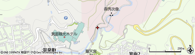 音羽山荘周辺の地図