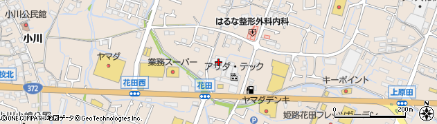 兵庫県姫路市飾東町庄107周辺の地図