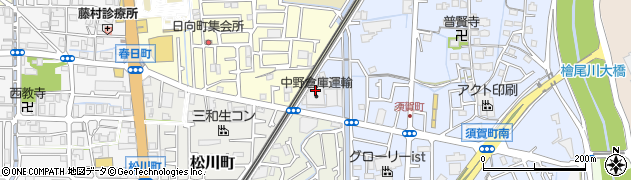 中野倉庫運輸株式会社　近畿支店周辺の地図