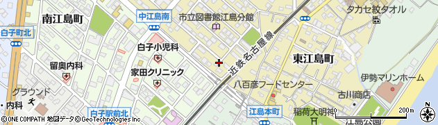 三重県鈴鹿市中江島町1周辺の地図