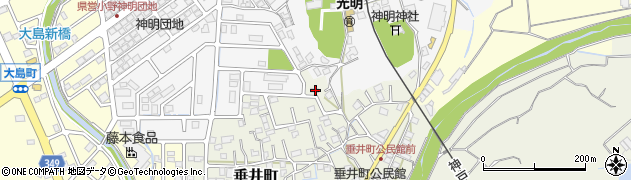 兵庫県小野市垂井町1003周辺の地図