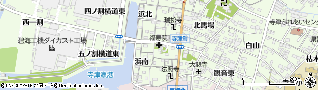 愛知県西尾市寺津町南馬場32周辺の地図
