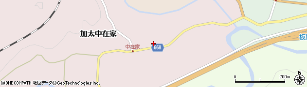 北沢旅館周辺の地図