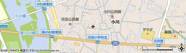 兵庫県姫路市花田町小川851周辺の地図