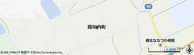広島県庄原市殿垣内町周辺の地図