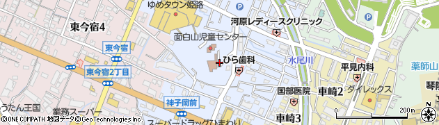 兵庫県姫路市神子岡前周辺の地図