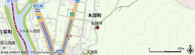 松操寺周辺の地図