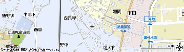 旭硝子株式会社　長峰寮周辺の地図