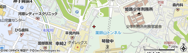 兵庫県姫路市山畑新田周辺の地図