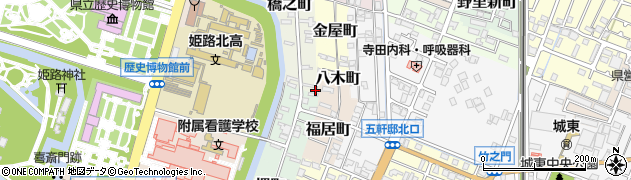 兵庫県姫路市生野町14周辺の地図