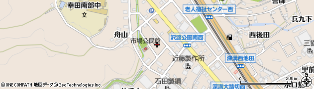 愛知県幸田町（額田郡）深溝（会下後）周辺の地図