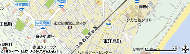 三重県鈴鹿市中江島町8周辺の地図