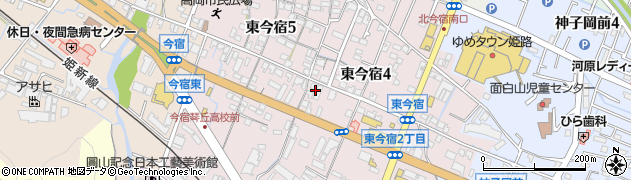 兵庫県姫路市東今宿周辺の地図