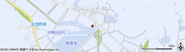 兵庫県加古川市志方町行常637周辺の地図