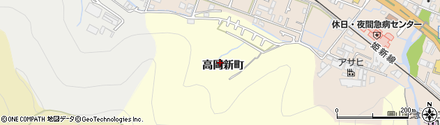 兵庫県姫路市高岡新町周辺の地図
